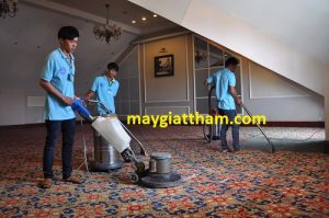 các loại máy giặt thảm bằng hơi nước nóng đang được sử dụng rộng rãi