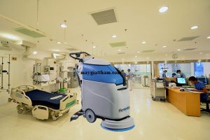 Với hiệu quả làm sạch cao là một trong những lý do máy chà sàn Fiorentini được ư tiên sử dụng trong bệnh viện