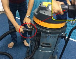 Lắp ráp máy hút bụi công nghiệp đúng cách giúp đảm bảo an toàn khi sử dụng