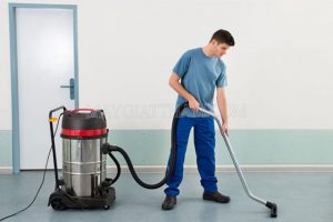 Quá trình sử dụng máy hút bụi công nghiệp