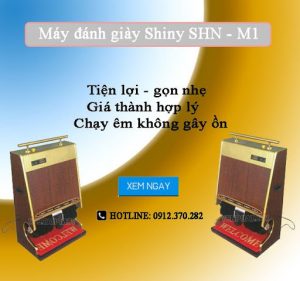 Công dụng mà máy đánh giày Shiny SHN – M1 mang lại