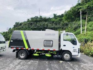 Hình ảnh xe quét đường Isuzu 4 khối