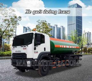Xe quét đường Isuzu là thương hiệu xe quét đường có chất lượng hàng đầu