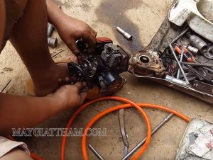 Kiểm tra toàn bộ các bộ phận của máy xem có vấn đề gì không