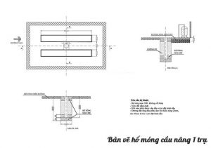 Cần thực hiện bản vẽ cầu nâng 1 trụ trước khi tiến hành lắp đặt