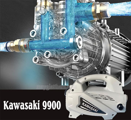 máy rửa xe kawasaki 9900 có tốt không