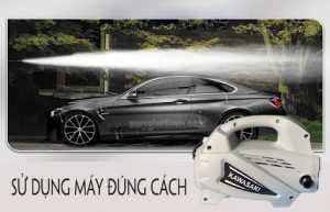 sử dụng máy rửa xe kawasaki 9900 có tốt không