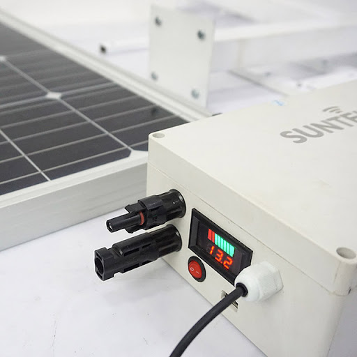Bộ tích điện năng lượng Mặt Trời Suntek Battery Power 12V/25Ah