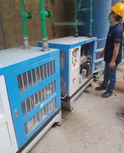 máy sấy khí hấp thụ