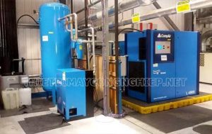 bình nén khí loại đứng