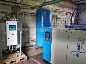 bình nén khí loại đứng