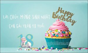 Những lời chúc mừng sinh nhật con gái