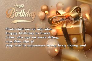 Những lời chúc sinh nhật hay và ý nghĩa