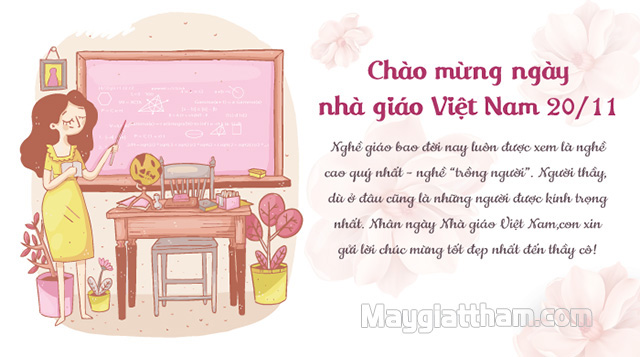 Tổng hợp những lời chúc ngày 20/11