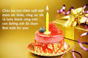 Chúc mừng sinh nhật em trai bằng những câu chúc hay nhất