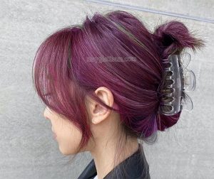 Cách búi tóc càng cua với độ rủ tự nhiên cho mái tóc tỉa layer