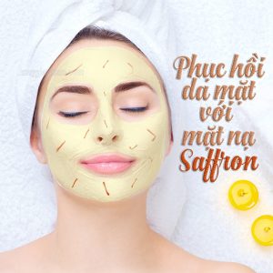 Saffron hỗ trợ cung cấp độ ẩm cho làn da khô căng mịn hơn