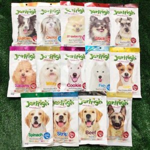 JerHigh với đầy đủ loại cho các giống chó khác nhau