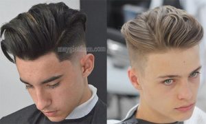 High Volume là một trong những kiểu tóc cho mặt tròn nam được yêu thích