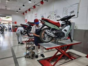 bảo dưỡng xe số hết bao nhiêu tiền