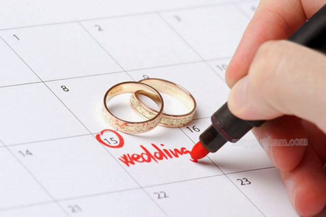 Lưu ý khi chọn ngày kết hôn